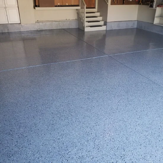 Garage floor resurfacing